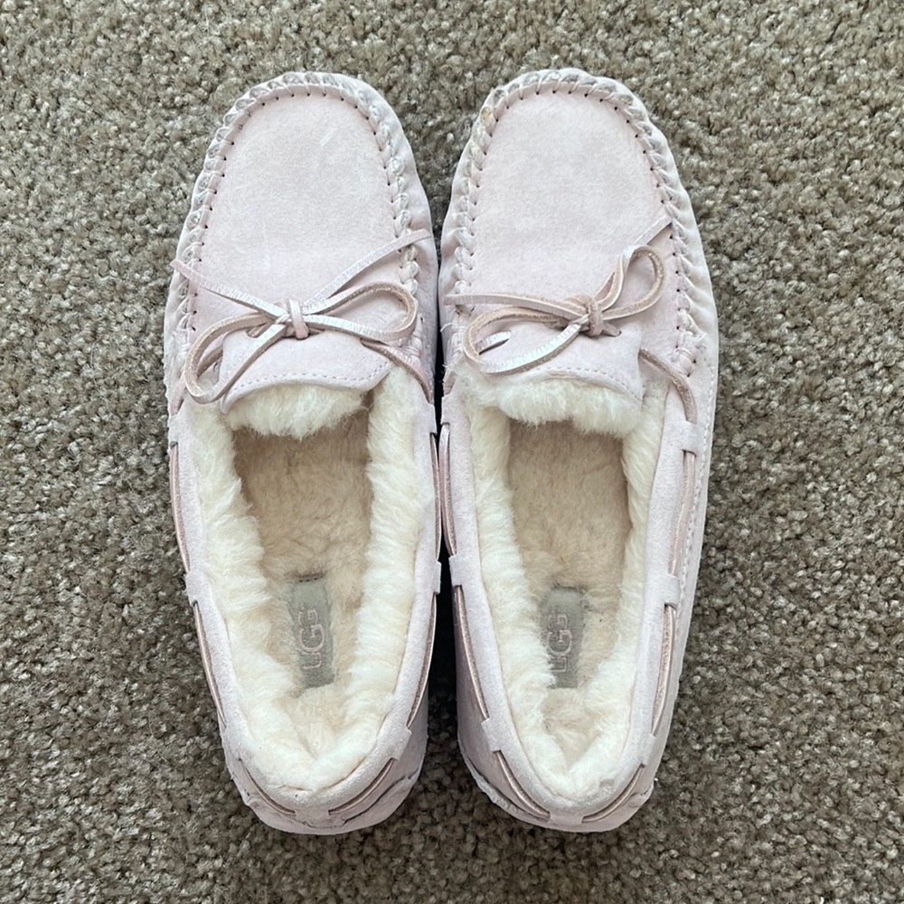UGG DAKOTA PINK CRYSTAL SLIPPERS - WOMEN'S